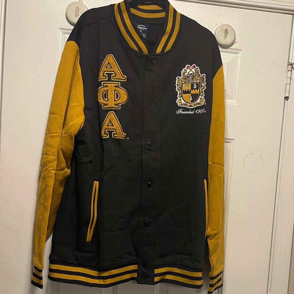 Alpha Letterman Jacket - image 1